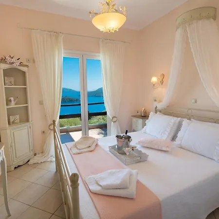 别墅 Meliti - Private With Stunning Seaviews, Infinity Pool, Close To The 奈德里