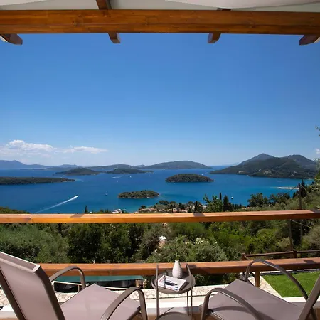 Meliti - Private With Stunning Seaviews, Infinity Pool, Close To The Nydri (Lefkada)