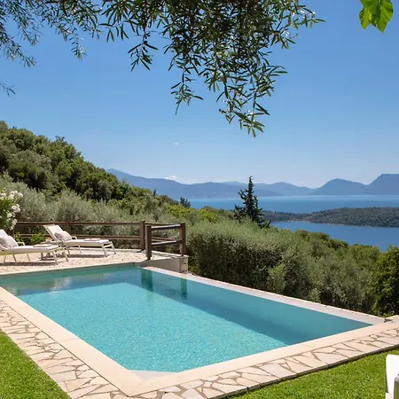 Meliti - Private With Stunning Seaviews, Infinity Pool, Close To The Villa Nydri (Lefkada)