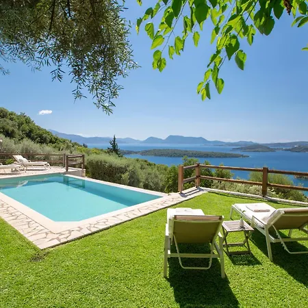Meliti - Private With Stunning Seaviews, Infinity Pool, Close To The Villa Nydri (Lefkada)
