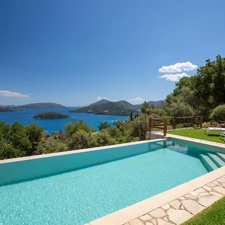 Meliti - Private With Stunning Seaviews, Infinity Pool, Close To The Nydri (Lefkada)